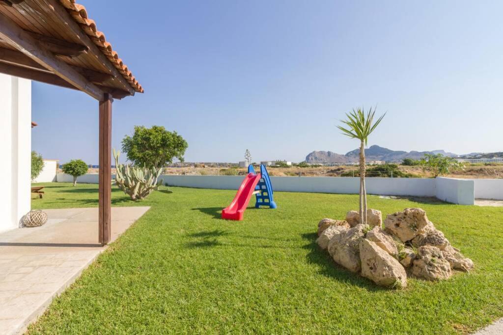 Renes Paradise Seahome - Afandou Beach, Rhodes Kolymbia Esterno foto
